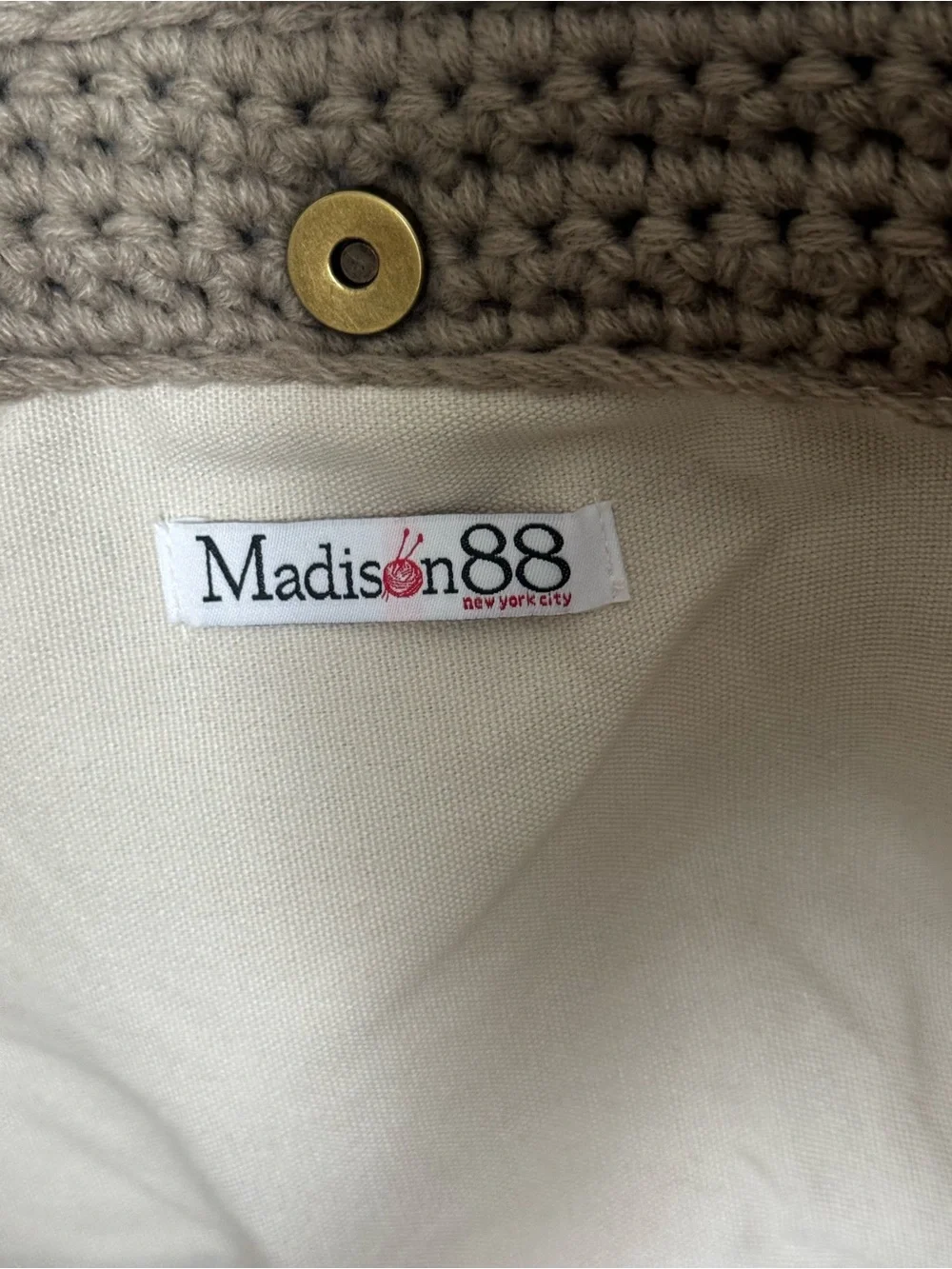 Madison88 | Y2K Crochet Bobble Tote Bag